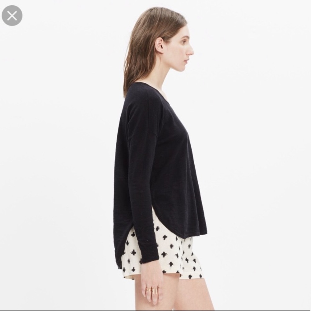 Madewell clearweather pullover high low sweater - Picture 2 of 6